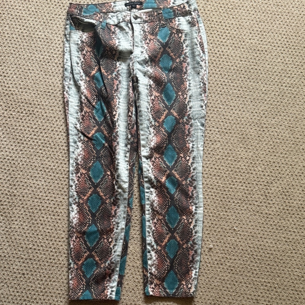 Boston Proper NWOT snakeskin pants